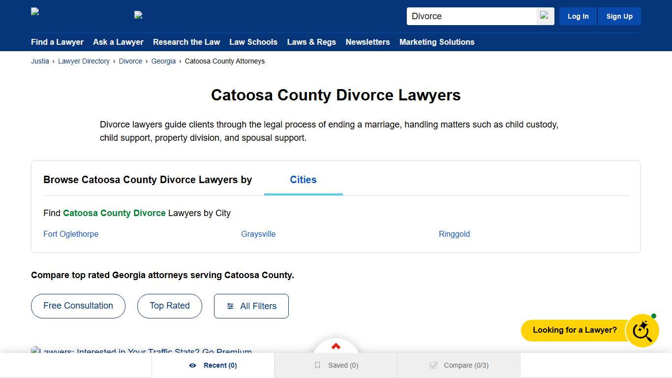 Best Divorce Lawyers in Catoosa County, GA Justia Lawyer Directory